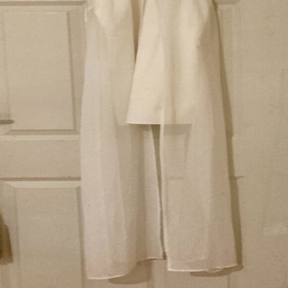 Soft White Sleeveless Max Mini Dress - Size XS - Picture 3 of 13